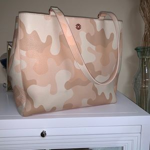 Dagne Dover Allyn Tote Large Dusk Camo Rose Gold